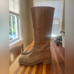 Steve Madden Tan Heeled Boots
